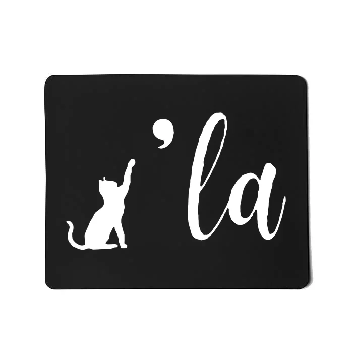 Cat Lady Voting Kamala Mousepad