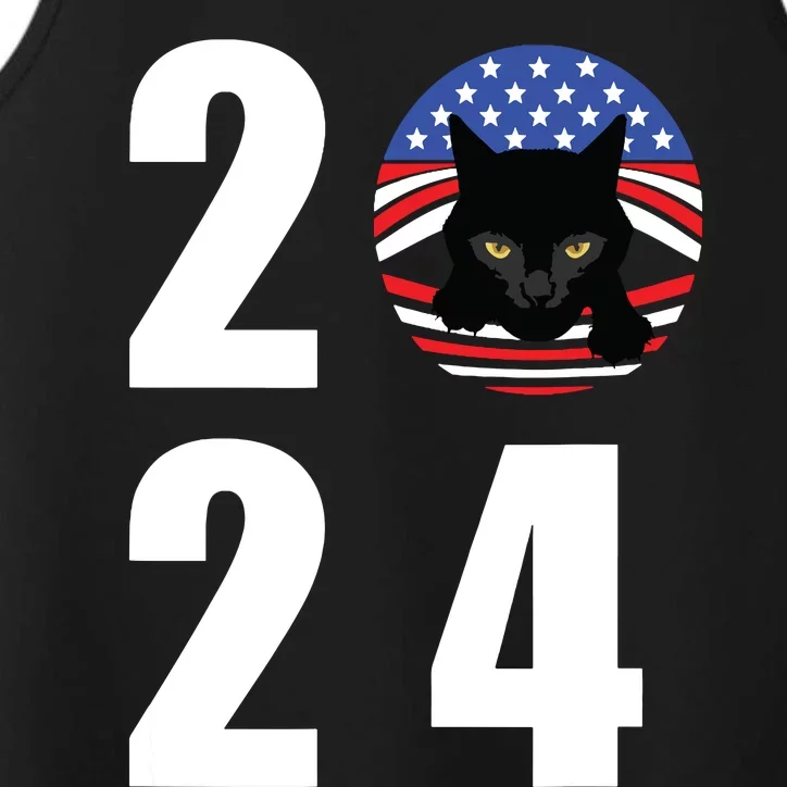 Cat Lady Vote For Kamala 2024 Election Performance Tank