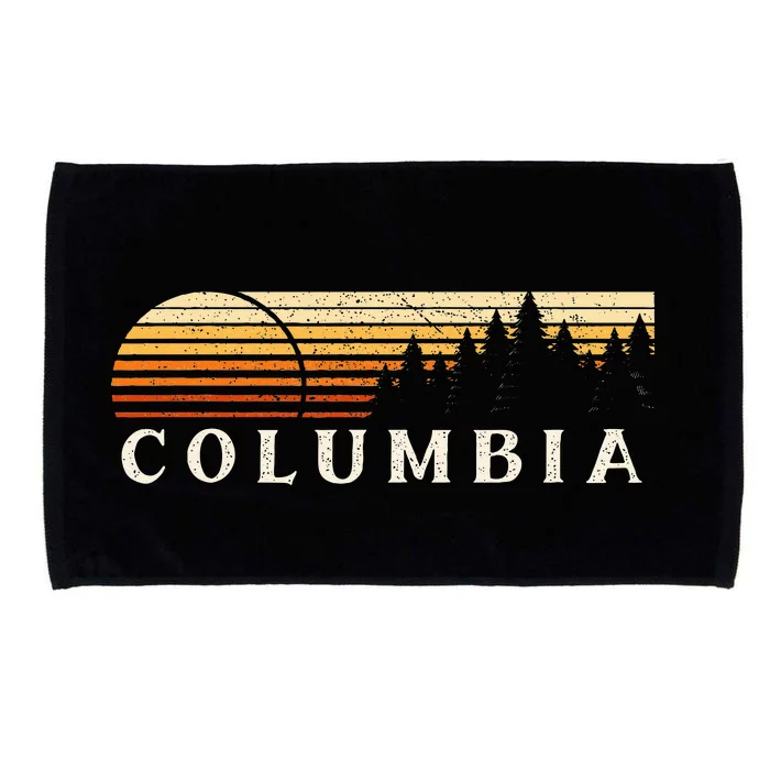 Columbia La Vintage Evergreen Sunset Eighties Microfiber Hand Towel