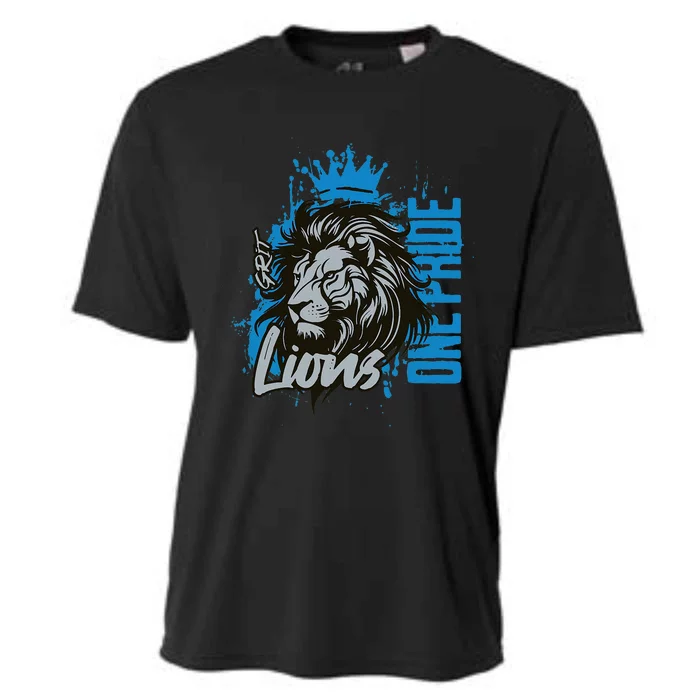 Christian Lover Vintage Quote Grit Lion Cooling Performance Crew T-Shirt