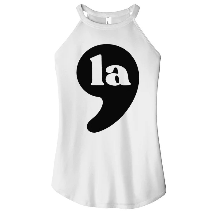 Comma La Vice President 2024 Kamala Harris Election Women’s Perfect Tri Rocker Tank