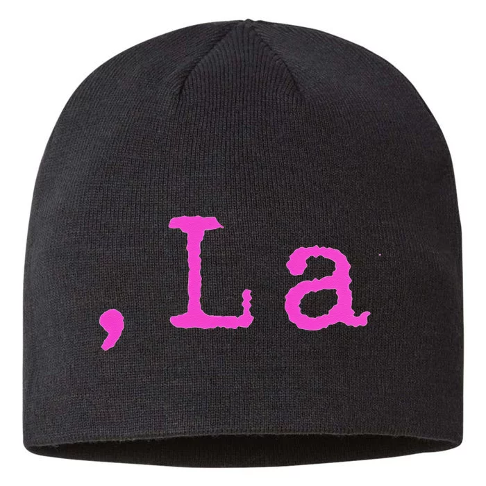 Comma +  La Vote Kamala Harris For President 2024 Election 8 1/2in Sustainable Knit Beanie