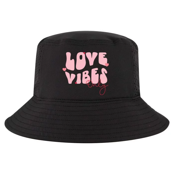 Chic Love Vibes Only Design Cool Comfort Performance Bucket Hat