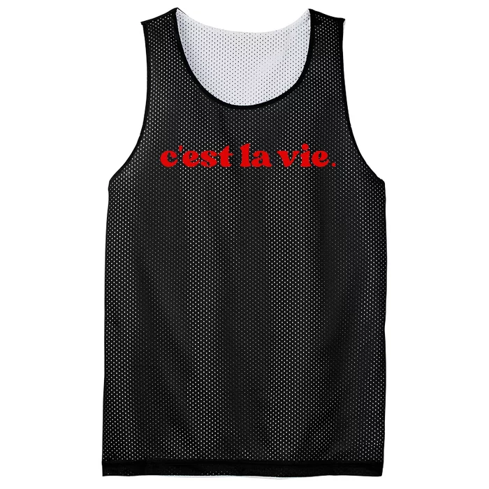 CEst La Vie Mesh Reversible Basketball Jersey Tank