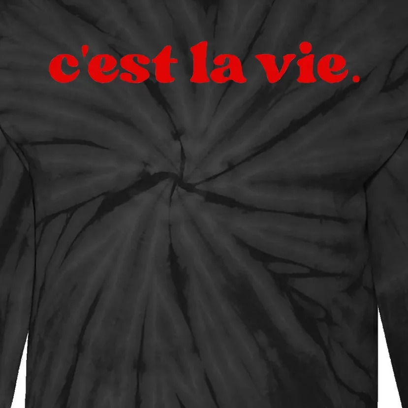 CEst La Vie Tie-Dye Long Sleeve Shirt