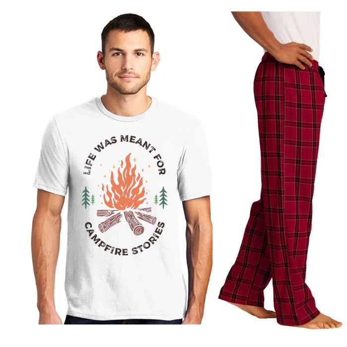 Camping Life Was Meant For Campfire Stories Pajama Set