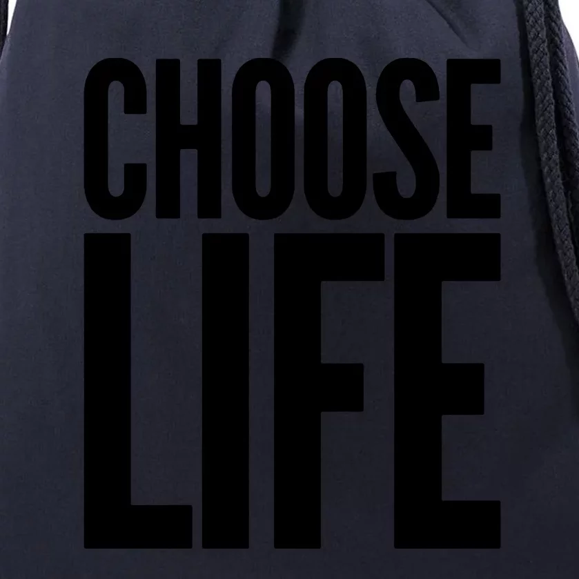 CHOOSE LIFE WHAM Replica RIP George Michael Drawstring Bag