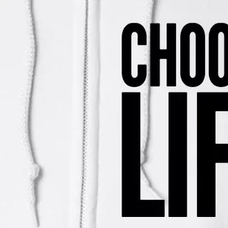 CHOOSE LIFE WHAM Replica RIP George Michael Full Zip Hoodie