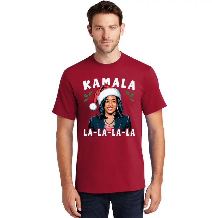 Comma La Xmas Funny Christmas Kamala Harris 2024 Tall T-Shirt