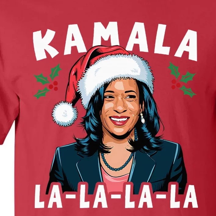 Comma La Xmas Funny Christmas Kamala Harris 2024 Tall T-Shirt