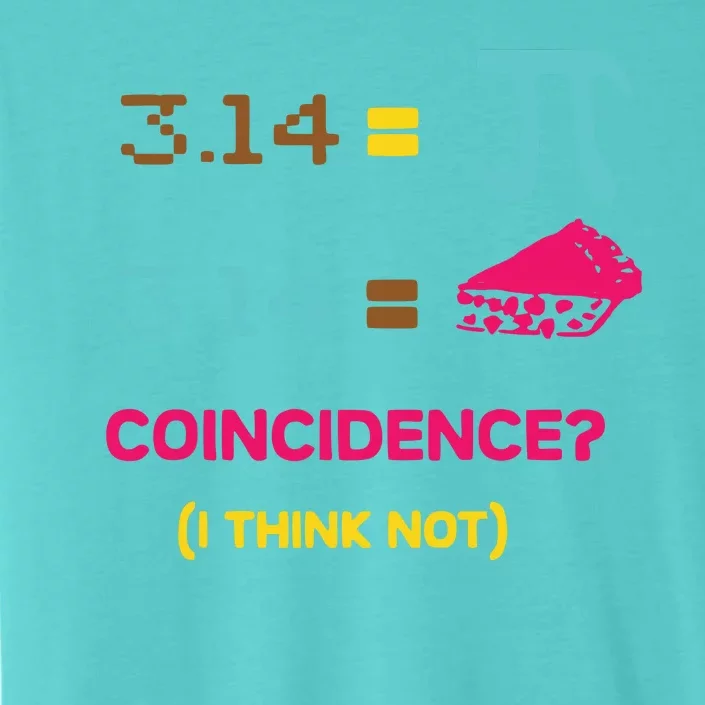 Cool March 14 Pi Day Coincidence ChromaSoft Performance T-Shirt