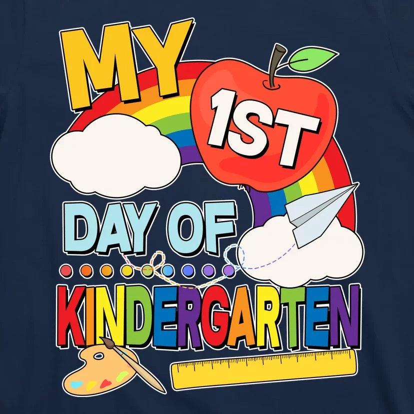 Cute My 1st Day Of Kindergarten T-Shirt