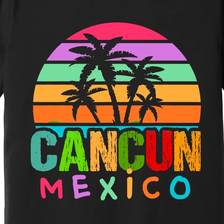 Cancun Mexico 2024 Vacation Beach Matching Family Group Premium T-Shirt