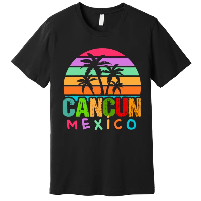 Cancun Mexico 2024 Vacation Beach Matching Family Group Premium T-Shirt