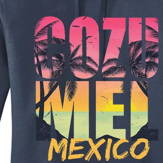 Cozumel Mexico 2023 Beach Vacation Trip Matching Summer Women's Pullover Hoodie