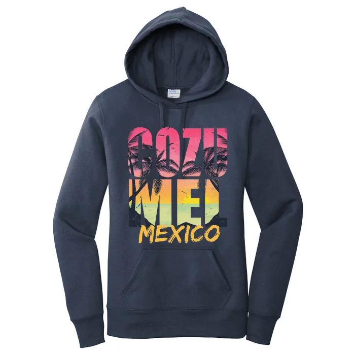 Cozumel Mexico 2023 Beach Vacation Trip Matching Summer Women's Pullover Hoodie