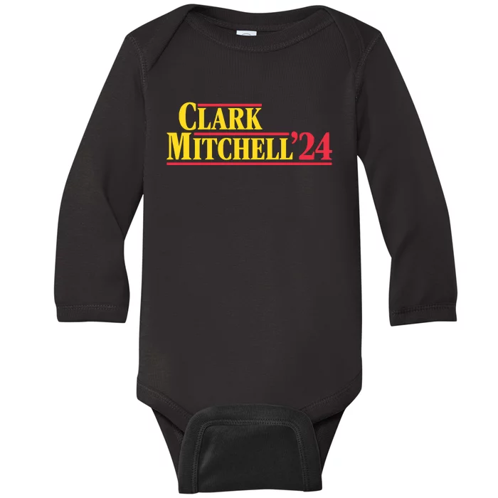 Clark Mitchell 24 Baby Long Sleeve Bodysuit