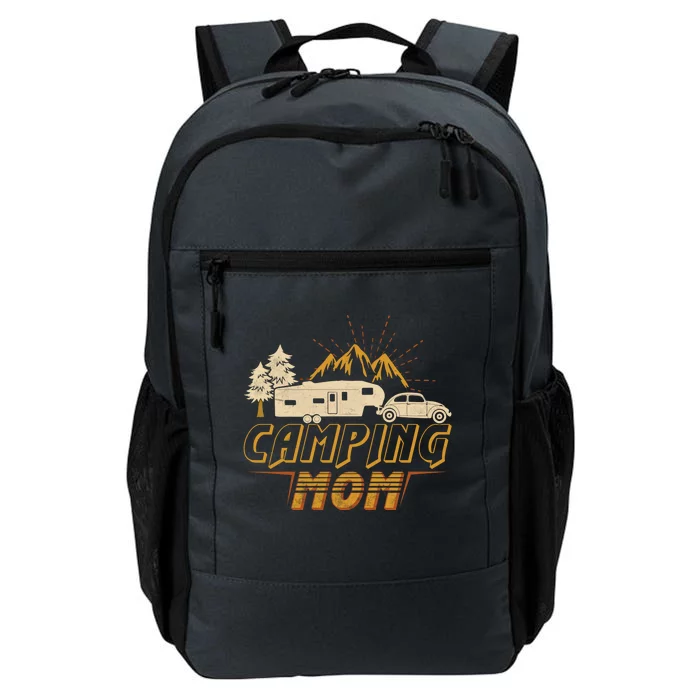 Camping Mom 5th Wheel Camper Rv Vacation Mothers Cool Gift Daily Commute Backpack