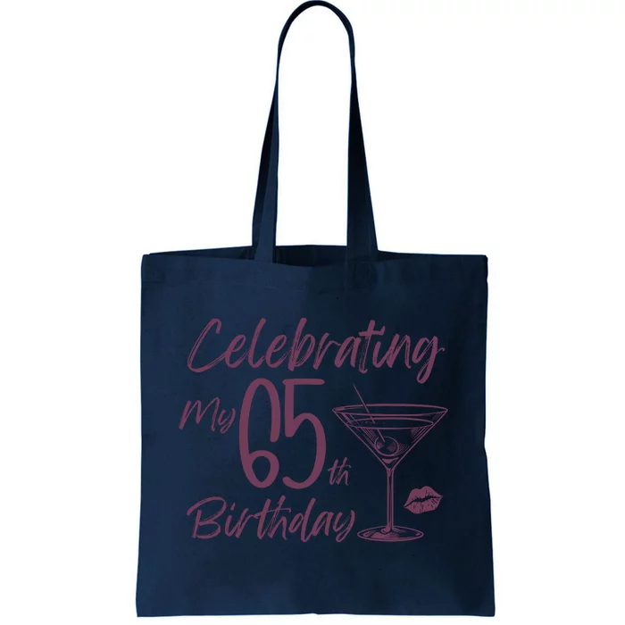 Celebrating My 65th Birthday Party Tote Bag