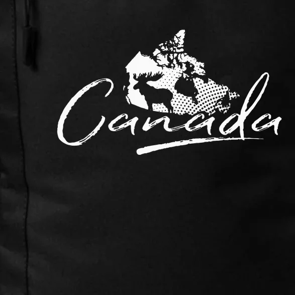 Canada Map And Moose Canadian Souvenir Daily Commute Backpack