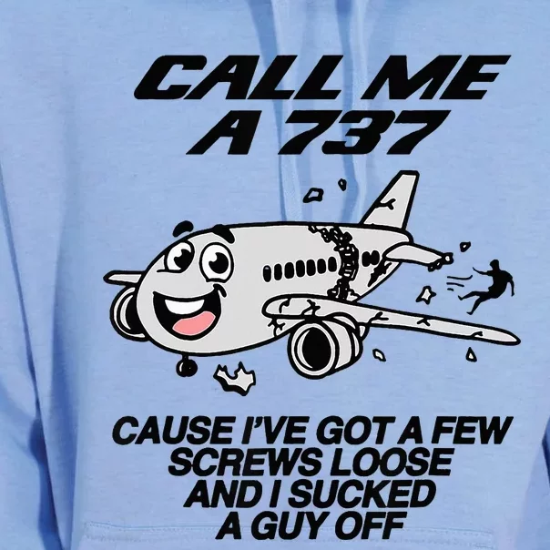 Call Me A 737 Cause IVe Got A Few Screws Loose Suck A Guy Unisex Surf Hoodie