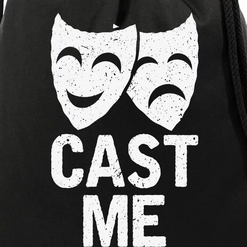 Cast Me Actor Actress Musicals Theater Broadway Novelty Drawstring Bag