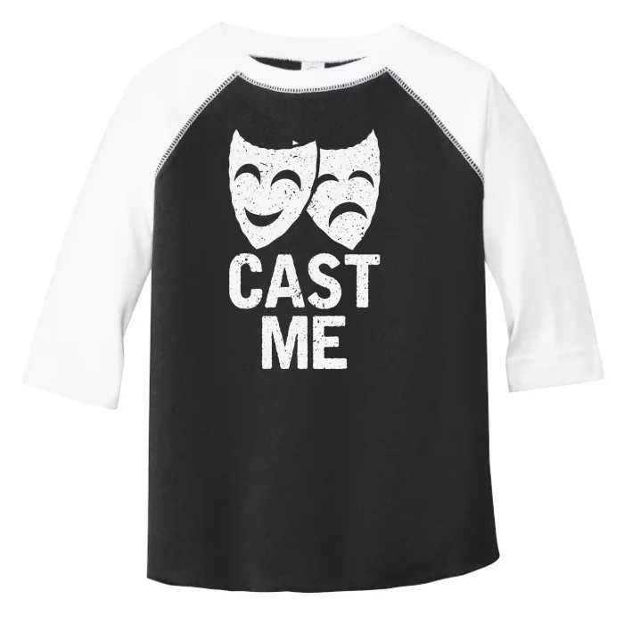 Cast Me Actor Actress Musicals Theater Broadway Novelty Toddler Fine Jersey T-Shirt