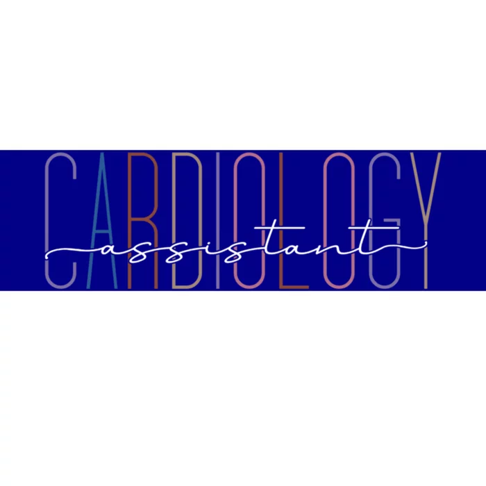 Cardiology Medical Assistant Cardiology Nurse Practitioner Funny Gift Bumper Sticker