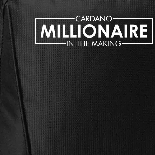 Cardano Millionaire Ada Token Bullrun Blockchain Coin Cute Gift City Backpack