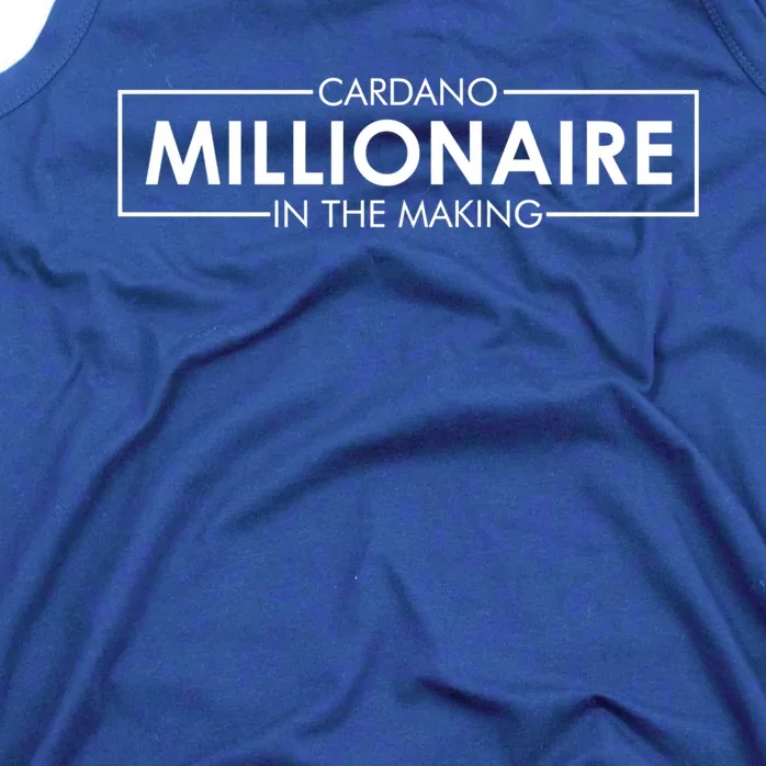 Cardano Millionaire Ada Token Bullrun Blockchain Coin Cute Gift Tank Top