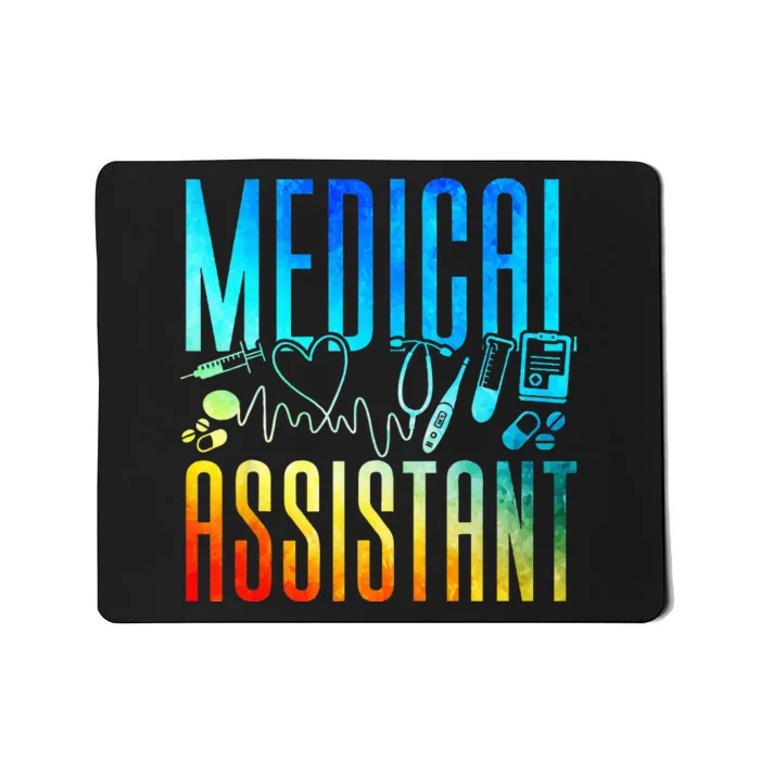 Certified Medical Assistant Watercolor CMA Mousepad