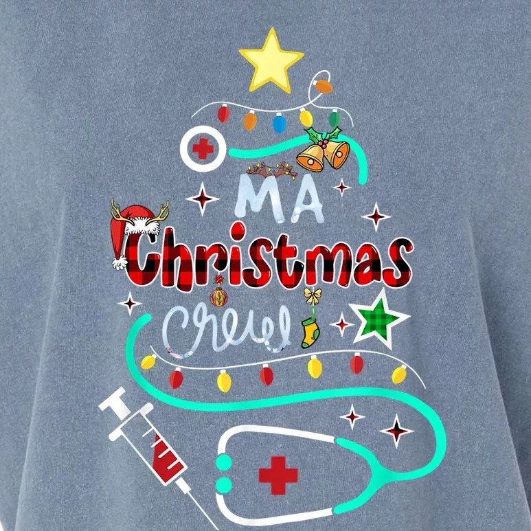 Christmas Medical Assistants Ma Nurse Healthcare Workers Meaningful Gift Garment-Dyed Women's Muscle Tee