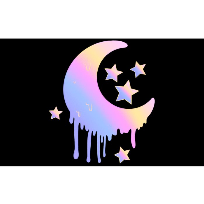 Colorful Moon And Stars Space Bumper Sticker