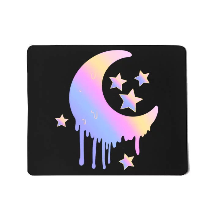 Colorful Moon And Stars Space Mousepad