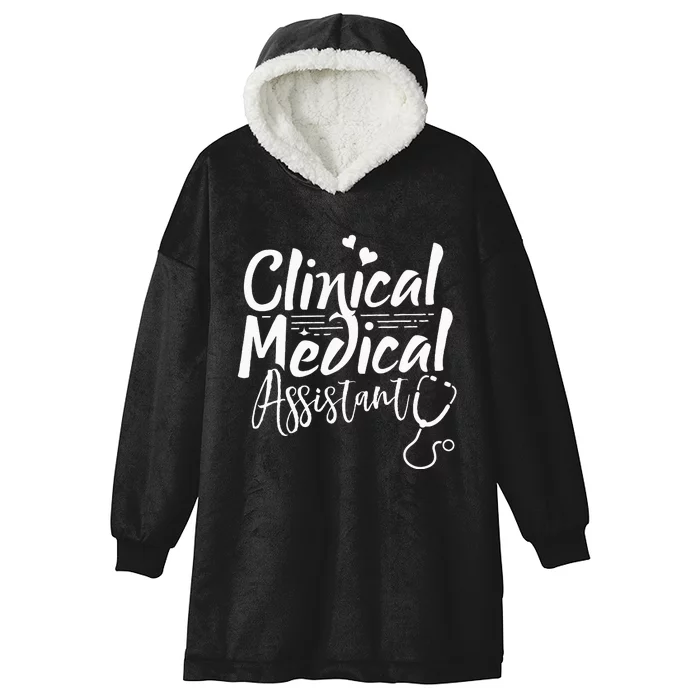 Clinical Medical Assistant Healthcare Technical Nurse Hooded Wearable Blanket