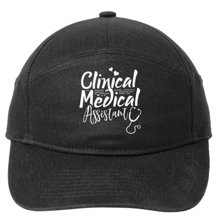 Clinical Medical Assistant Healthcare Technical Nurse 7-Panel Snapback Hat