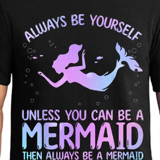 Cute Mermaid Art For  Sea Creature Mermaid Lover Pajama Set