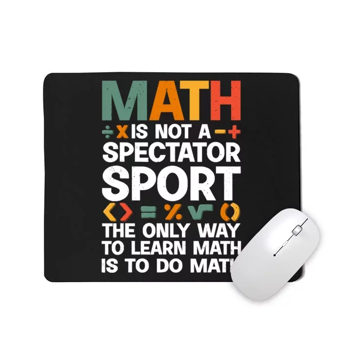 Cool Math Art For Wo Mathematics Number Math Lovers Mousepad