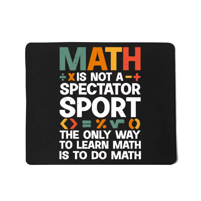 Cool Math Art For Wo Mathematics Number Math Lovers Mousepad