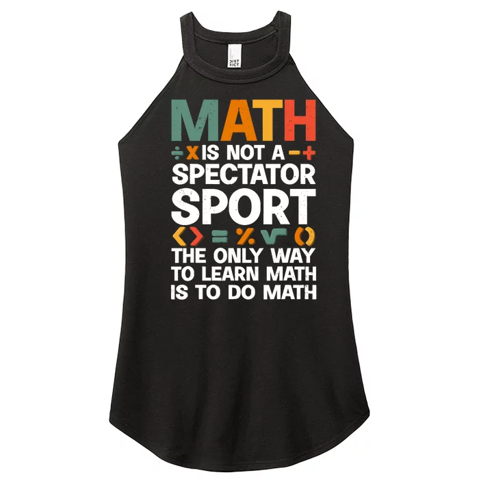 Cool Math Art For Wo Mathematics Number Math Lovers Women’s Perfect Tri Rocker Tank