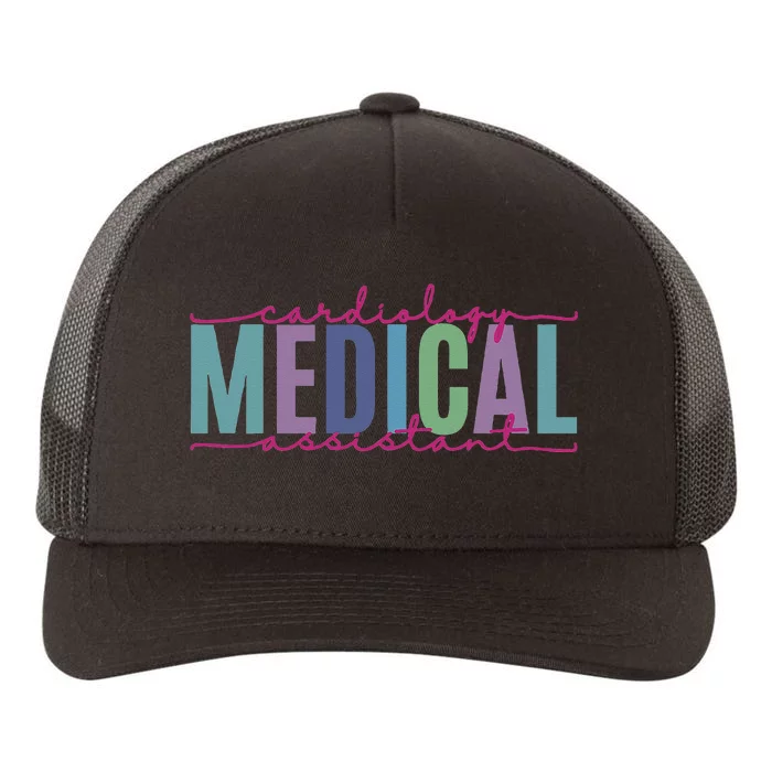 Cardiology Medical Assistant Funny Cardiac Nurse Yupoong Adult 5-Panel Trucker Hat