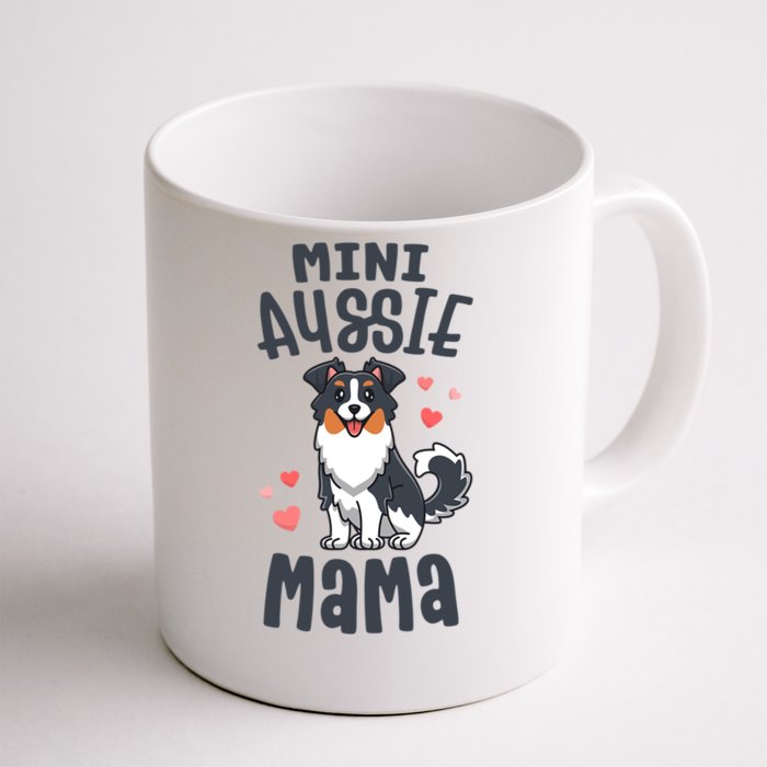 Cute Mini Aussie Mama Gift For Any Dog Lover Front & Back Coffee Mug