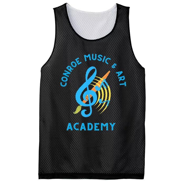 Conroe Music And Art Academy Mesh Reversible Basketball Jersey Tank