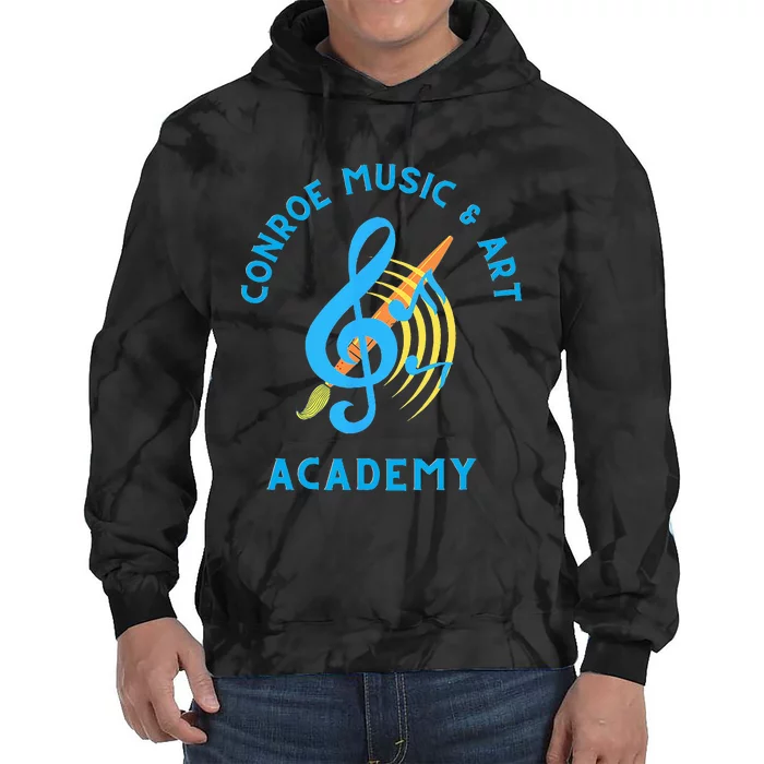 Conroe Music And Art Academy Tie Dye Hoodie