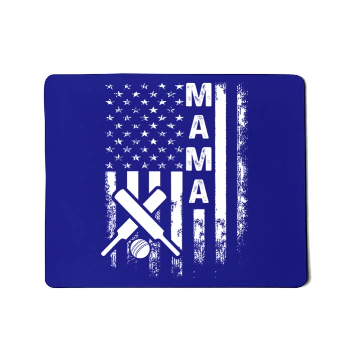 Cricket Mama American Flag Vintage Christmas Xmas Gift Mousepad