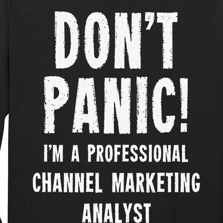 Channel Marketing Analyst Tall Long Sleeve T-Shirt