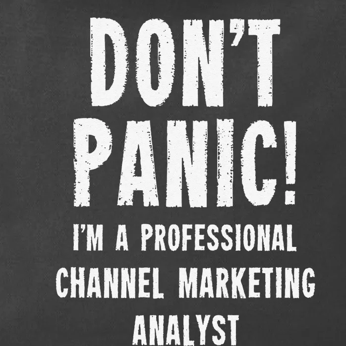 Channel Marketing Analyst Zip Tote Bag