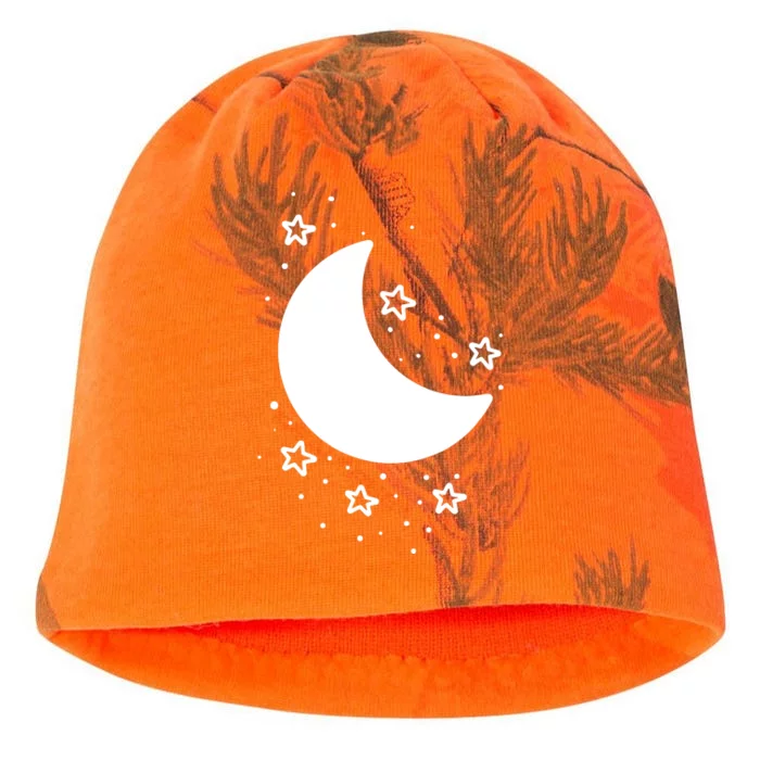 Cool Moon And Stars Night Kati - Camo Knit Beanie