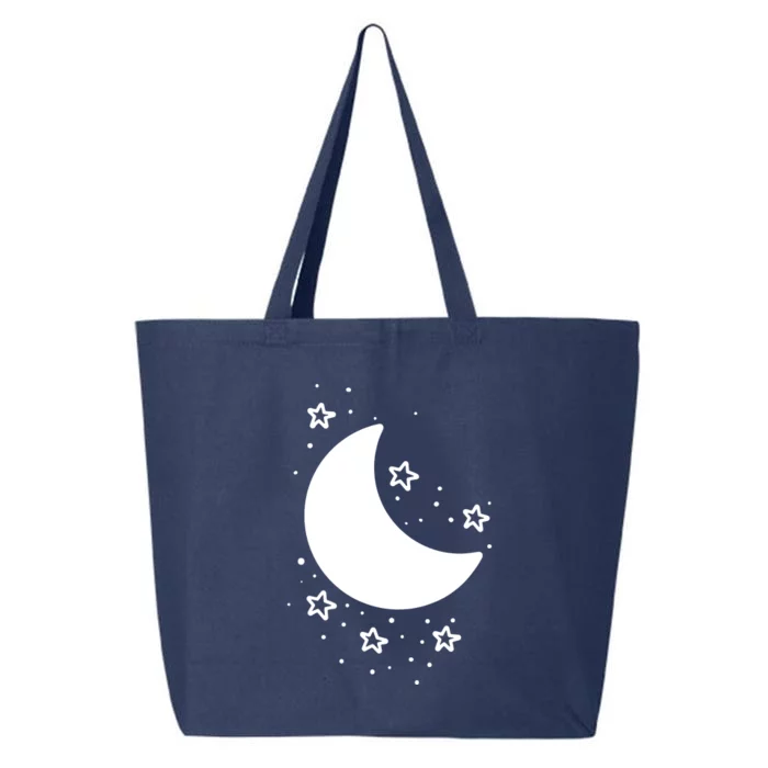 Cool Moon And Stars Night 25L Jumbo Tote