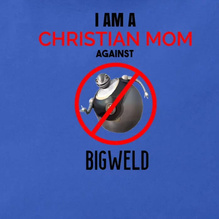 Christian Mom Against Bigweld Zip Tote Bag